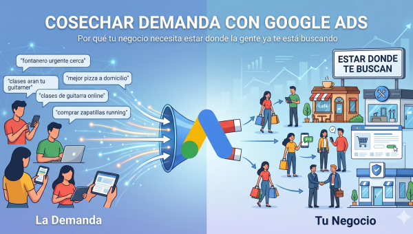 Cosechar demanda con Google Ads